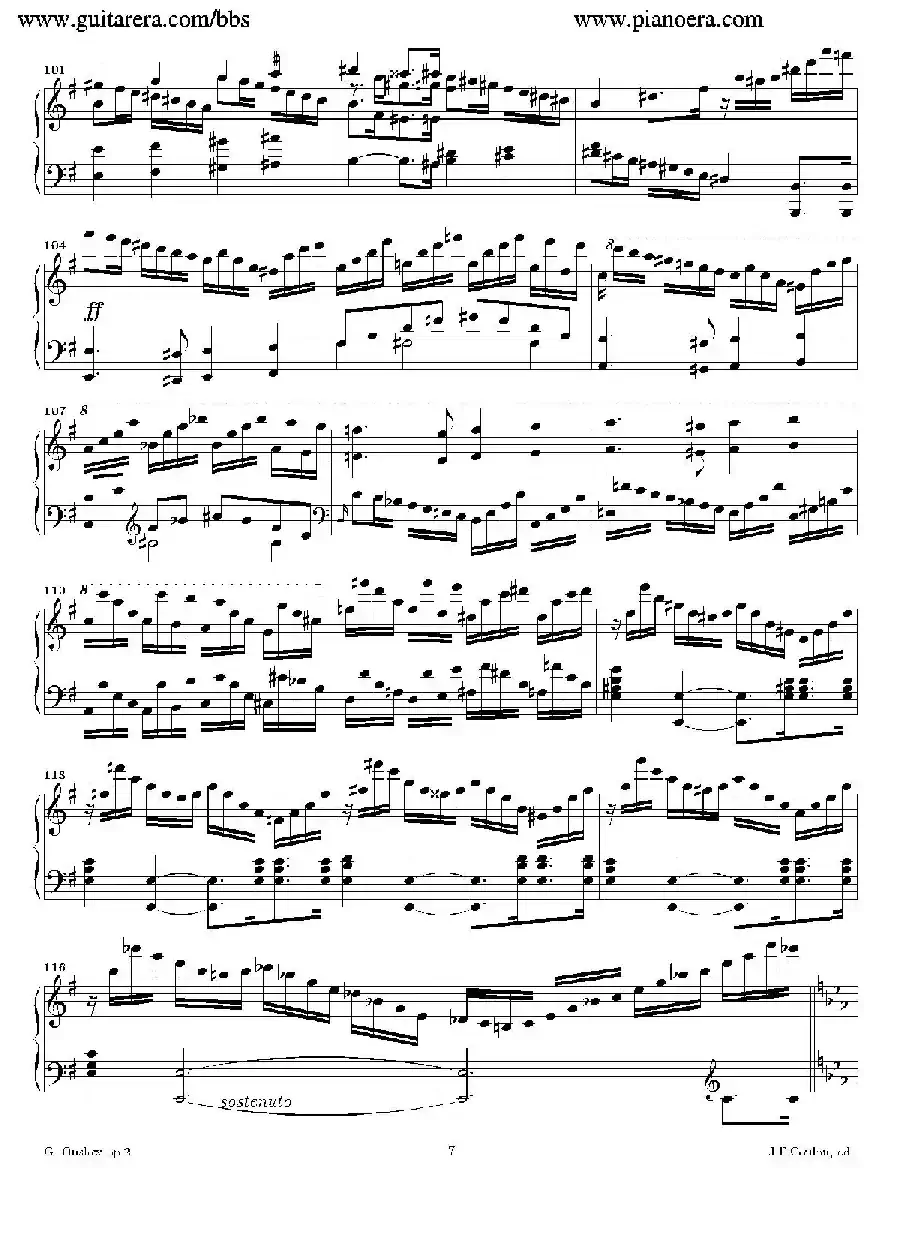 Grande Piano Sonata in c Minor Op.2(c小调华丽钢琴奏鸣曲·第一乐章)