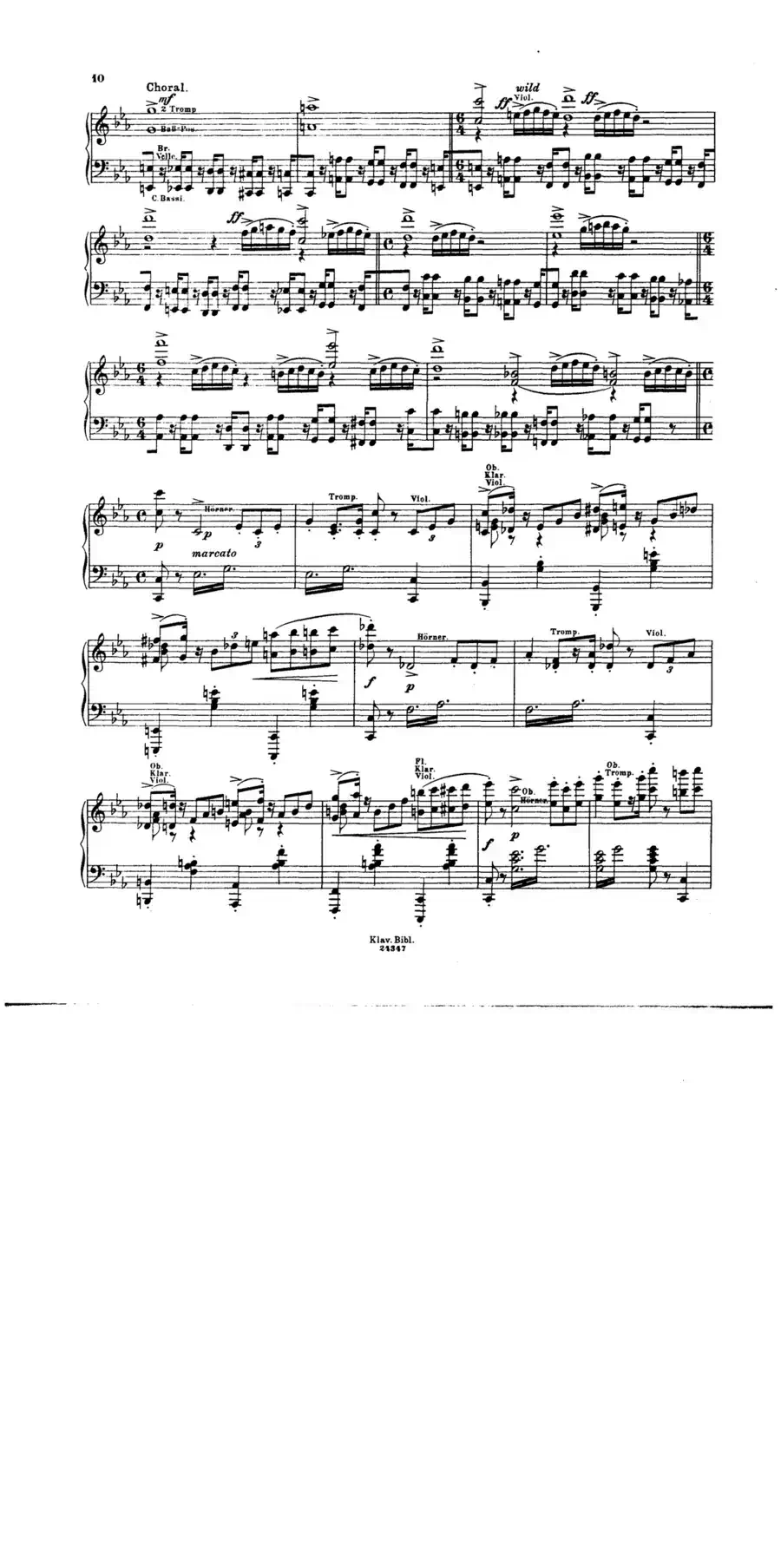 Die Hunnenschlacht S·105 - Solo Piano(匈奴之战·钢琴独奏版)