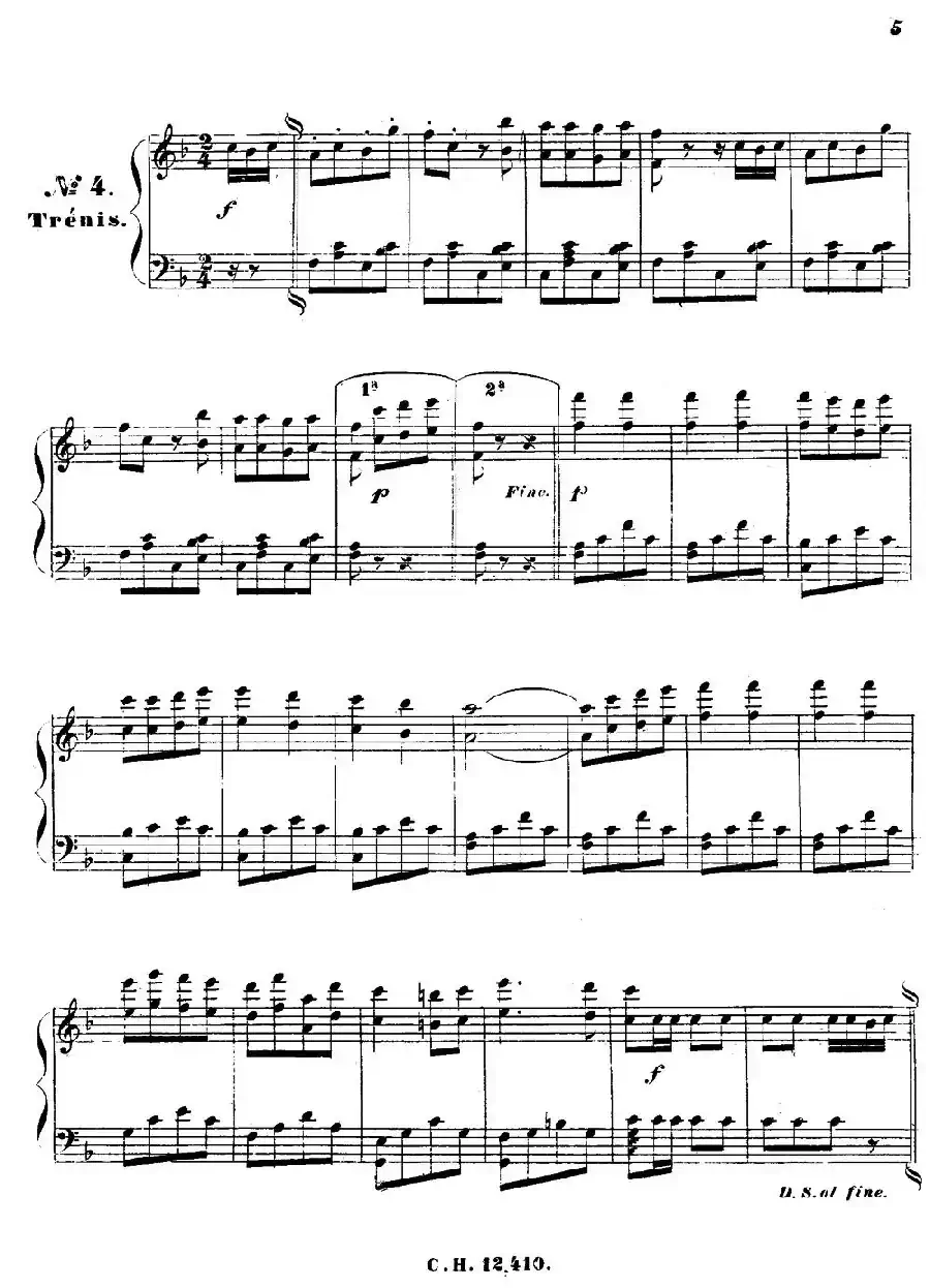 康康舞曲(奥菲斯四对舞)