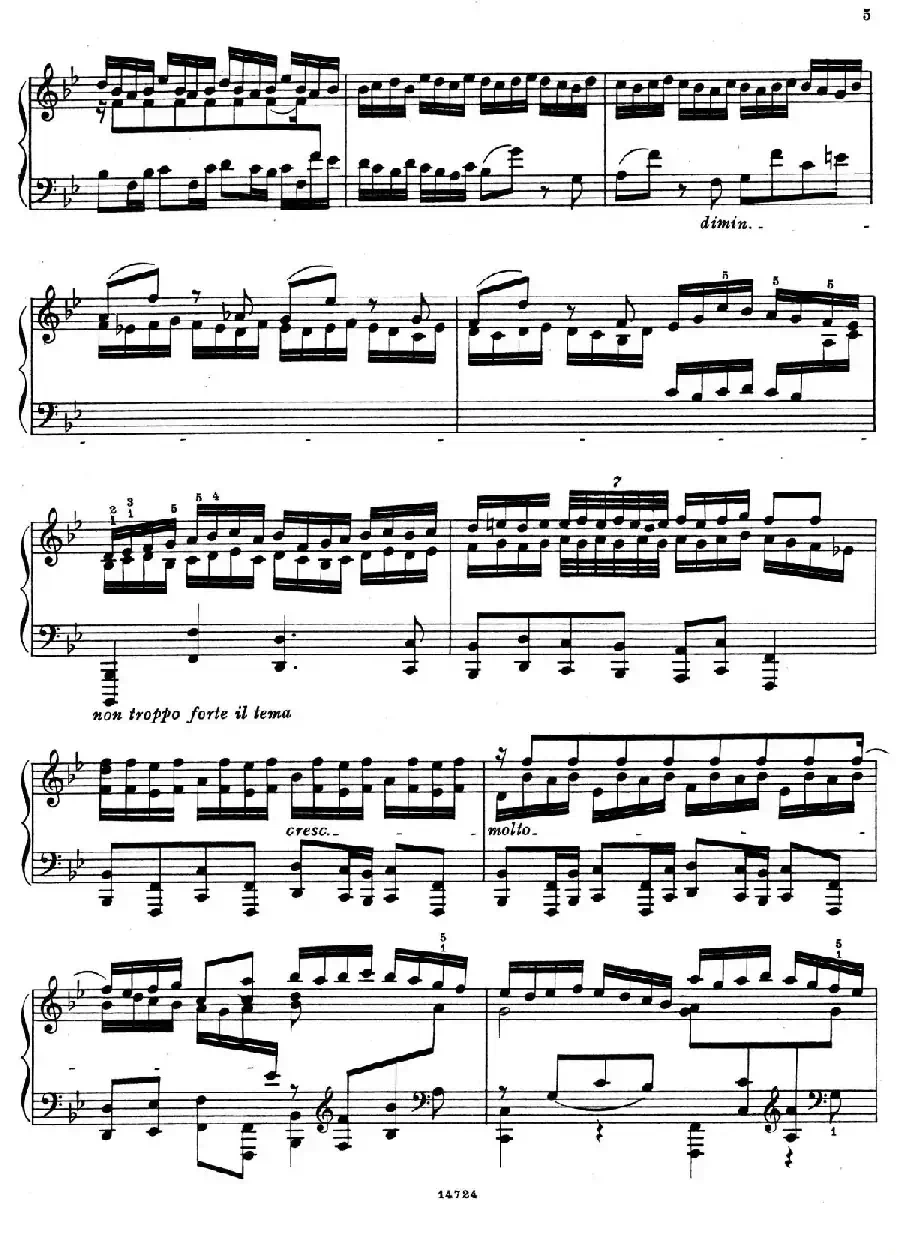 Fugue in g Minor BWV 578(g小调赋格·Borwick改编钢琴独奏版)