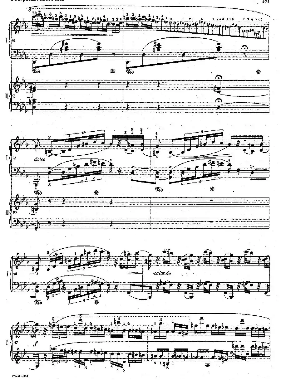 Grande Polonaise Brilliante Preceded by an Andante Spianato Op.22(平静的行板与华丽的波兰舞曲·双钢琴版)