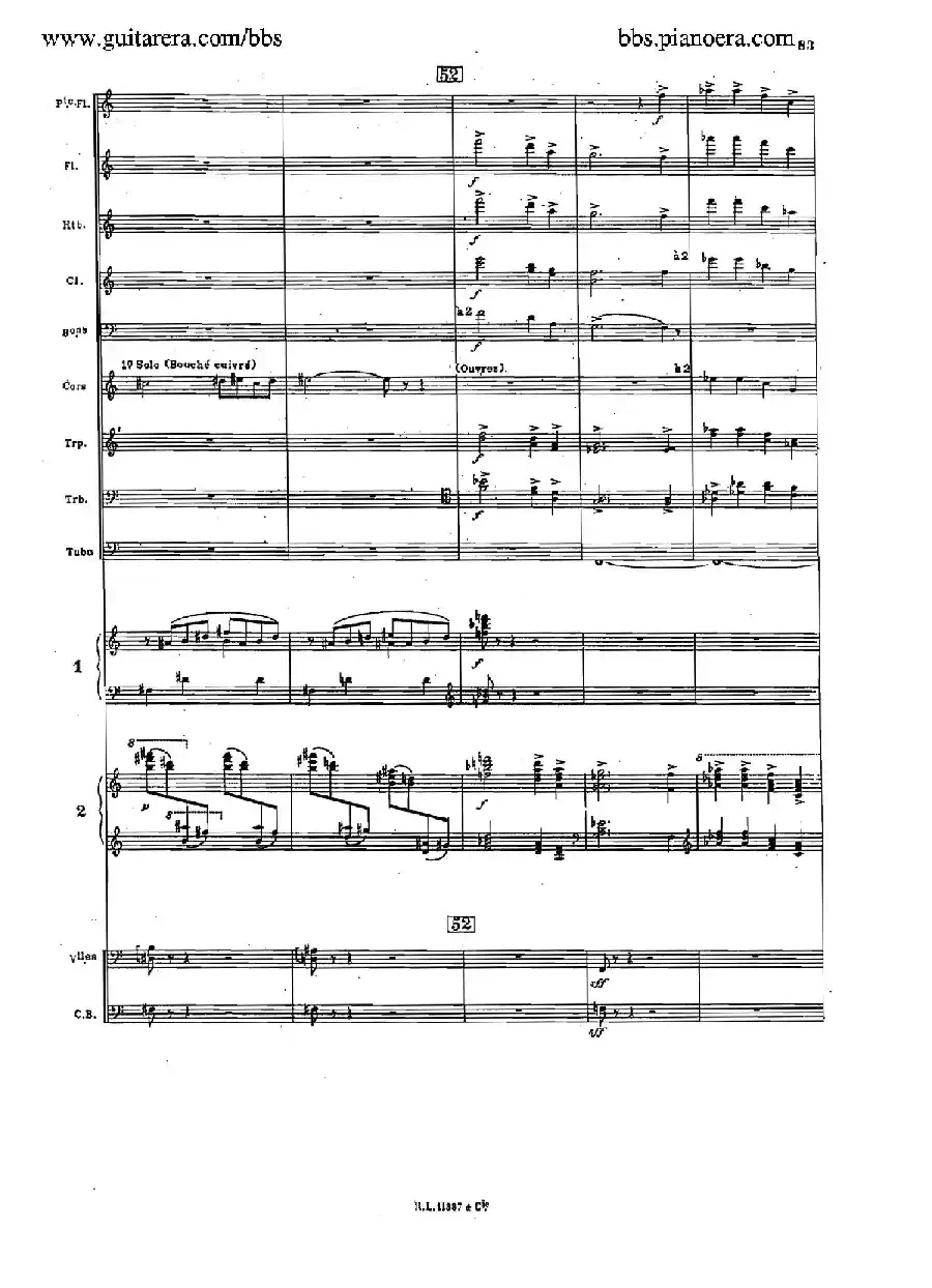 Concerto for 2 Pianos in d Minor(d小调双钢琴协奏曲·总谱)