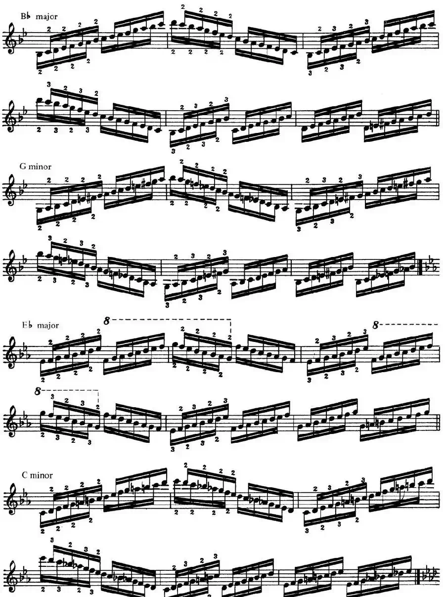 Technical Exercises S.146(李斯特钢琴技巧练习 BOOKⅢ)