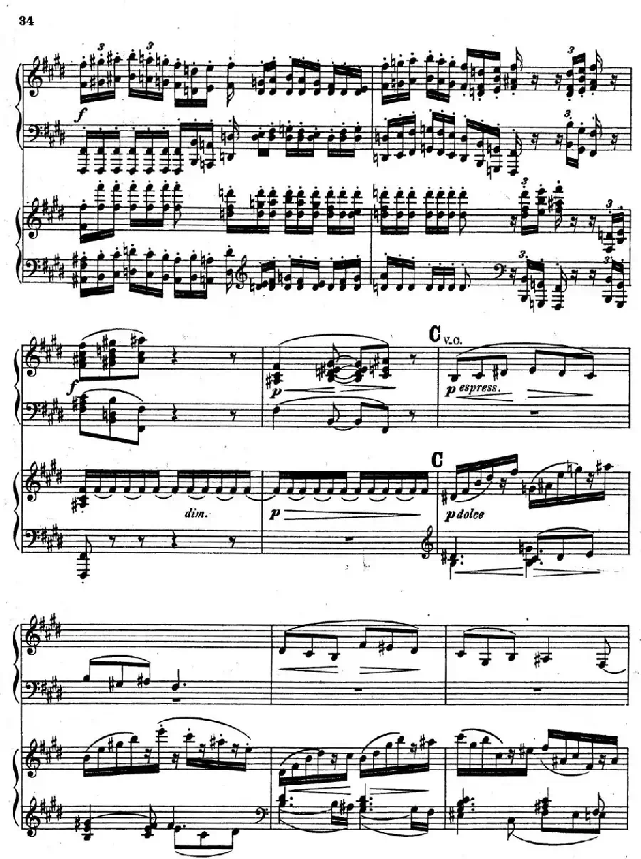 Symphony No.4 in e Minor Op.98(e小调第四交响曲·双钢琴)
