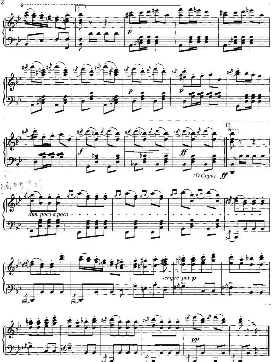 不可不弹的世界钢琴名曲:土耳其进行曲