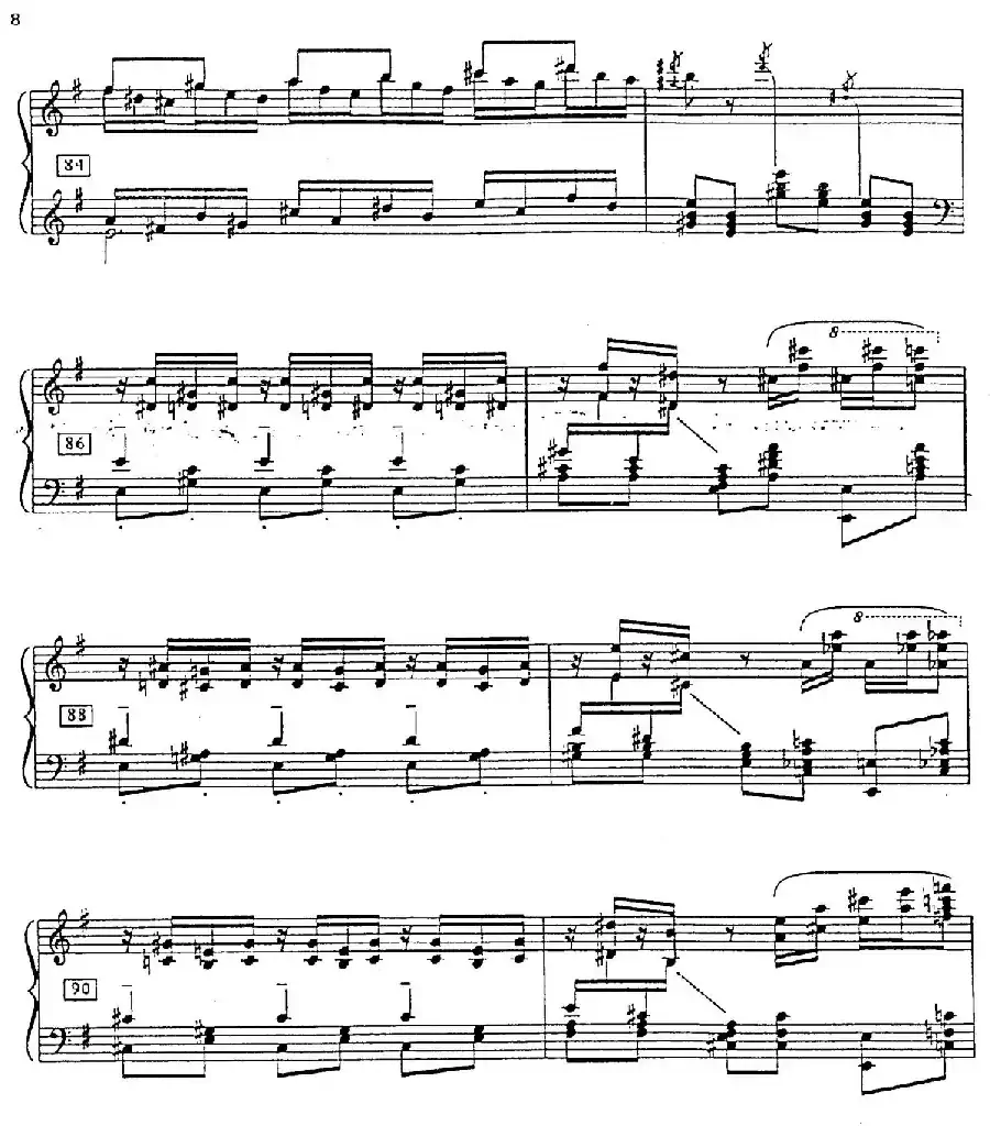 Carmen Variations 12 Pieces(12首卡门主题变奏曲·4)