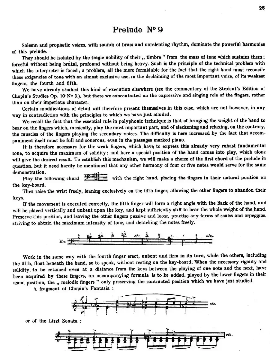 Preludes Op.28(24首前奏曲·9)