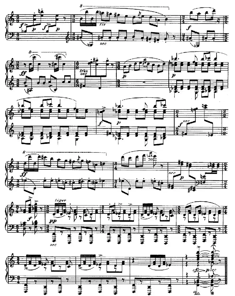 Eight Nocturnes (8首夜曲·Ⅴ)
