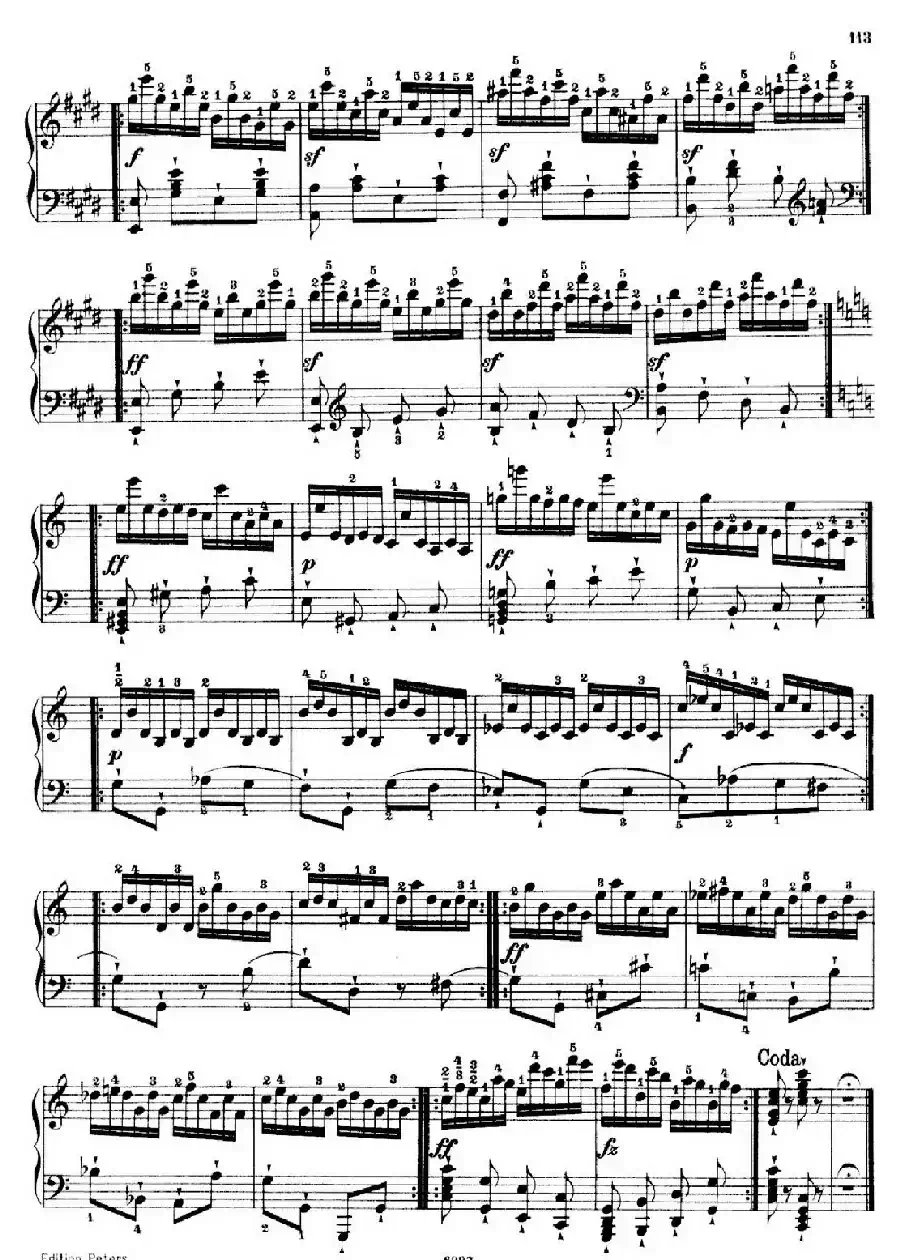 School of the Virtuoso Op.365(60首钢琴高级练习曲·48)