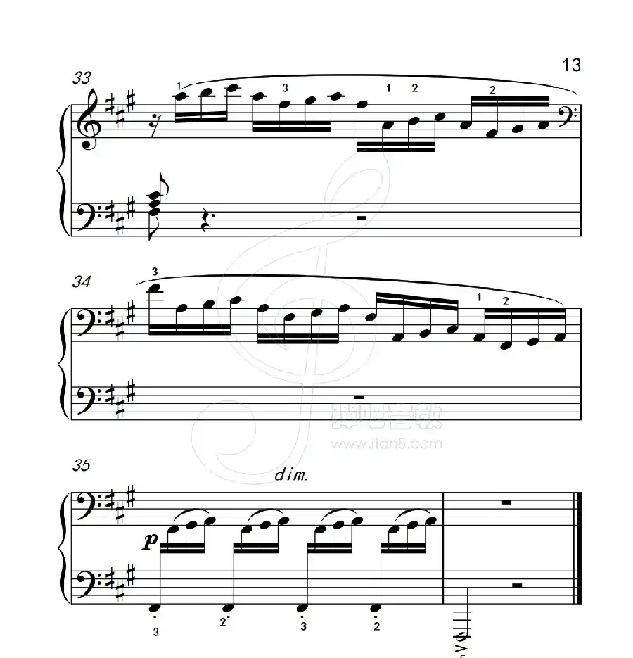 练习曲 6(克拉莫钢琴练习曲60首)