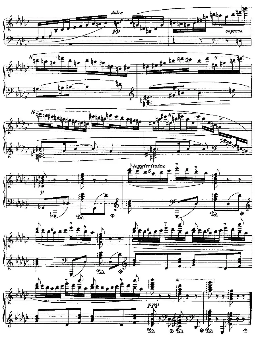 13 Barcarolles, Barcarolle(No. 3)