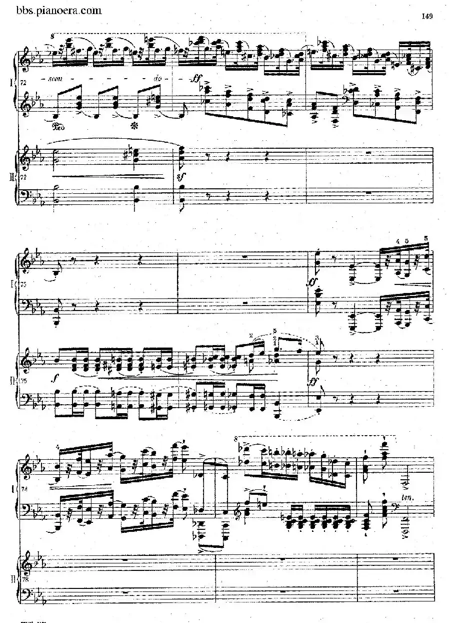 Grande Polonaise Brilliante Preceded by an Andante Spianato Op.22(平静的行板与华丽的波兰舞曲·双钢琴版)