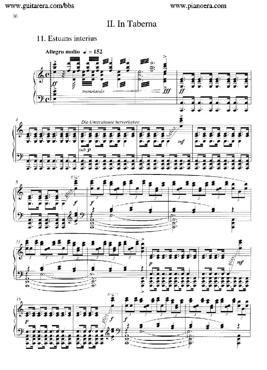 Carmina Burana(布兰诗歌)(清唱剧)