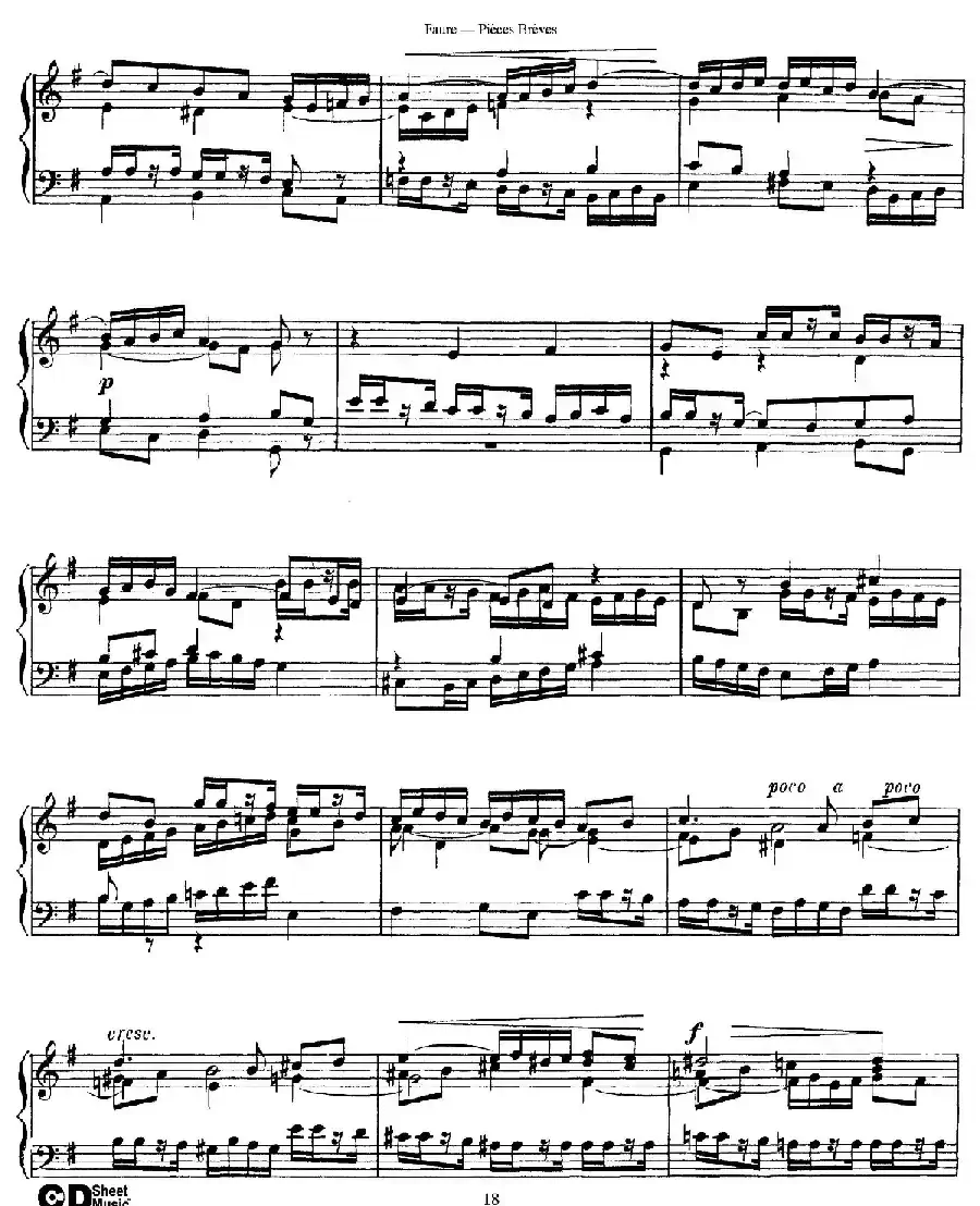 Pieces Breves Op.84(Ⅵ)
