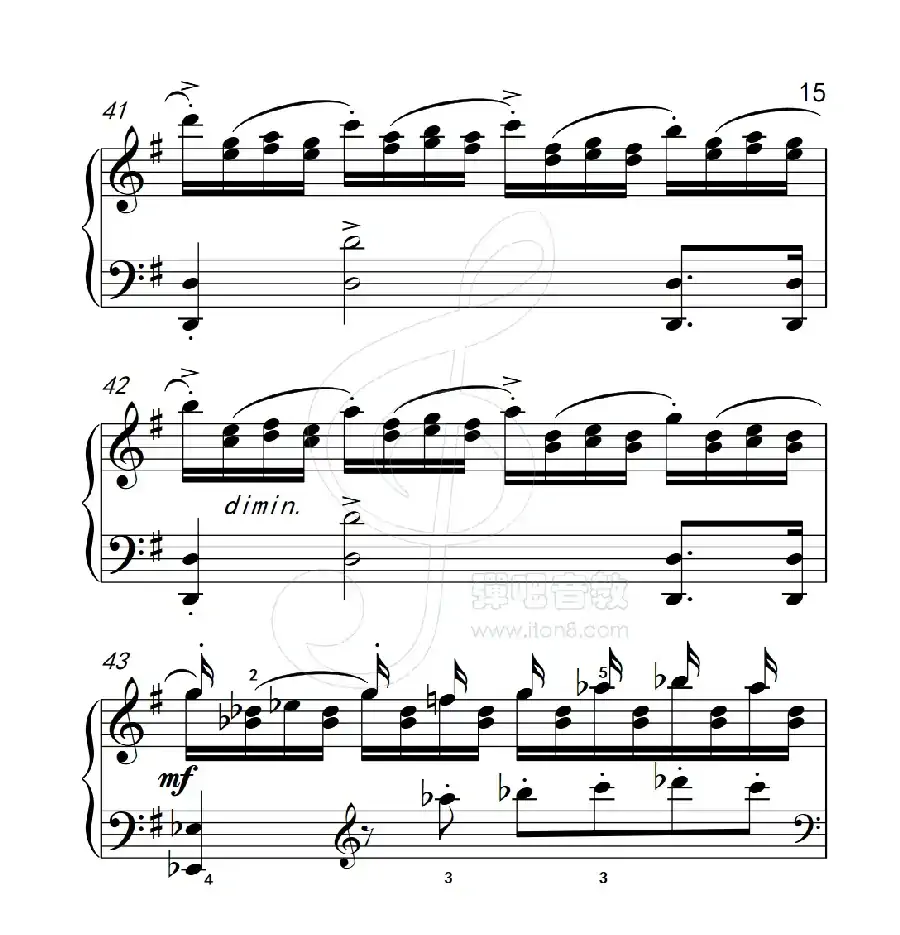 练习曲 54(克拉莫钢琴练习曲60首)