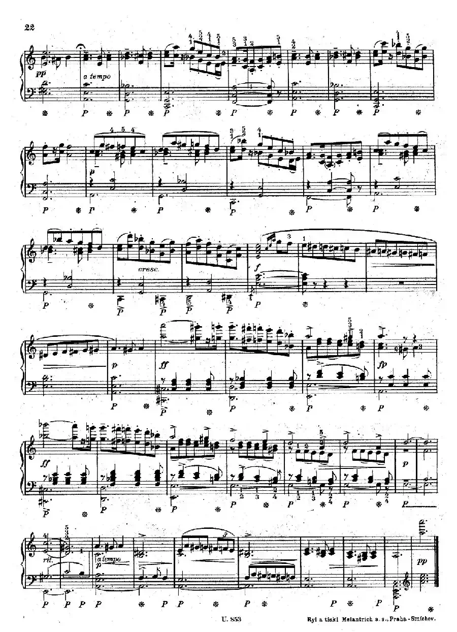 Six Piano Pieces Op.7(6首钢琴小品·Ⅵ)
