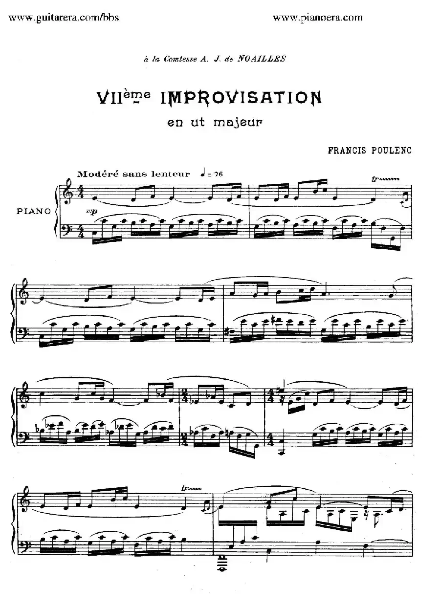 15 Improvisations(15首即兴曲·Ⅶ)