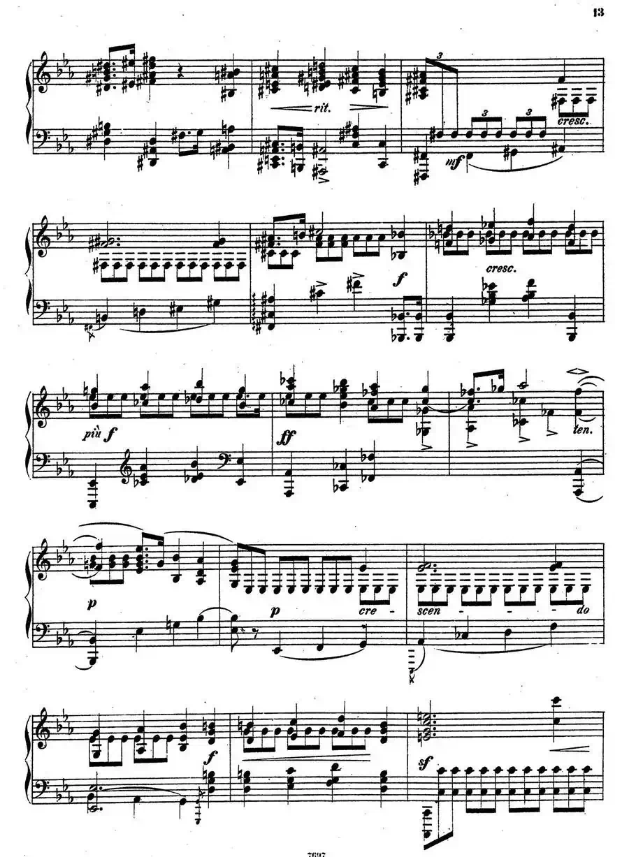 Nachtstücke Op·28(4首夜曲·3)