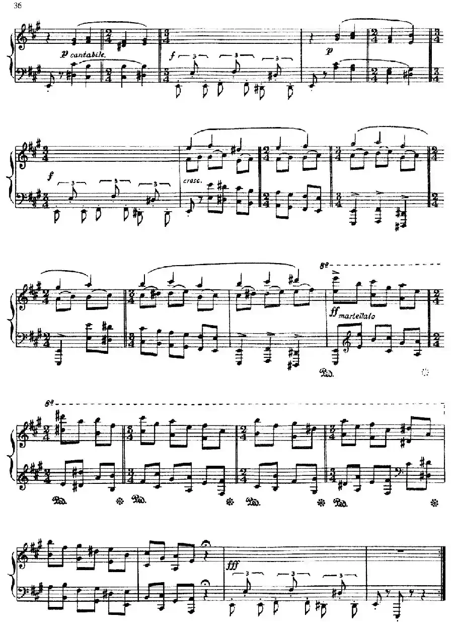 5首卡斯蒂利亚奏鸣曲(Ⅴ Sonata en La)