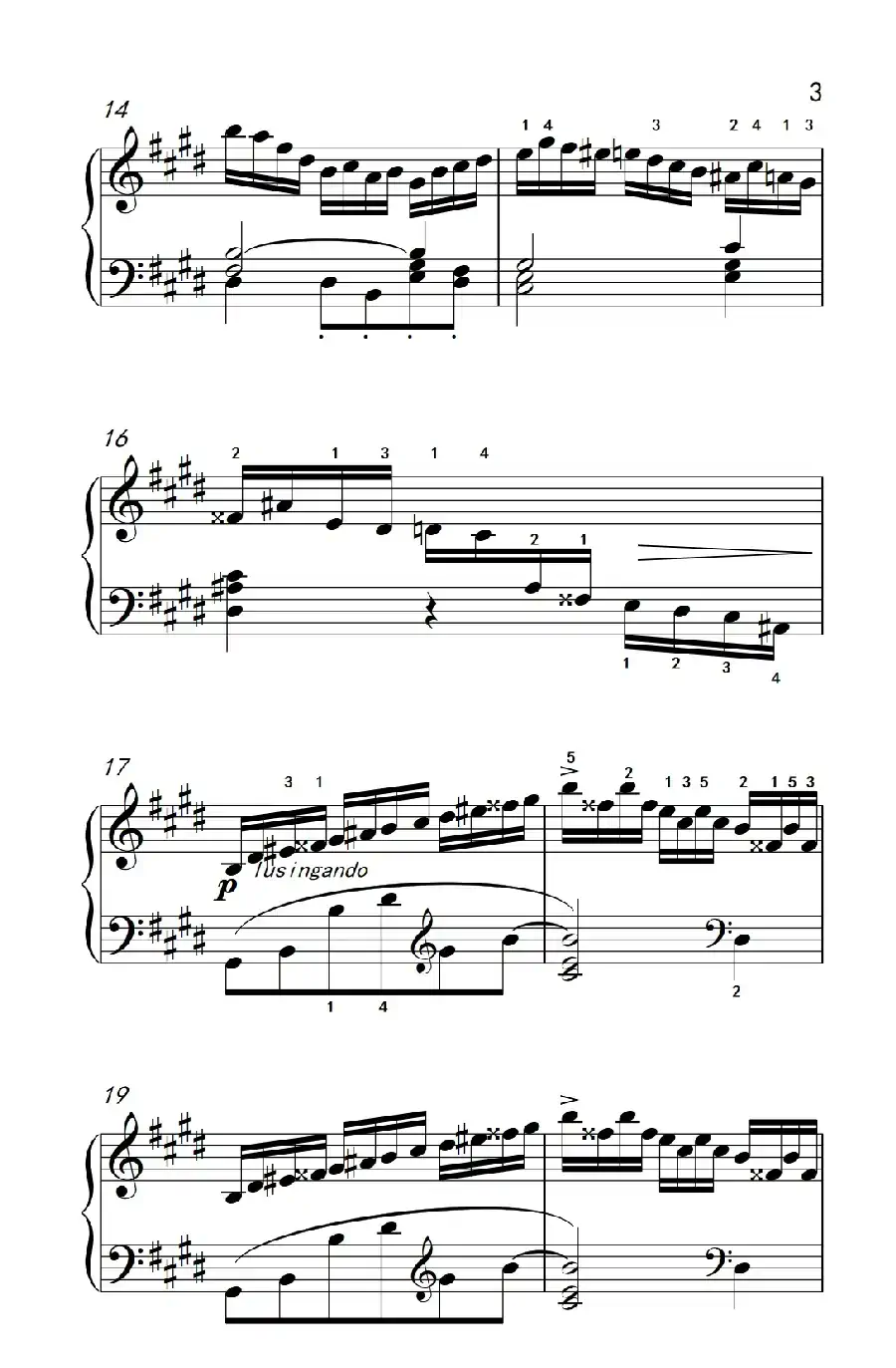 莫什科夫斯基 钢琴练习曲(第一首)
