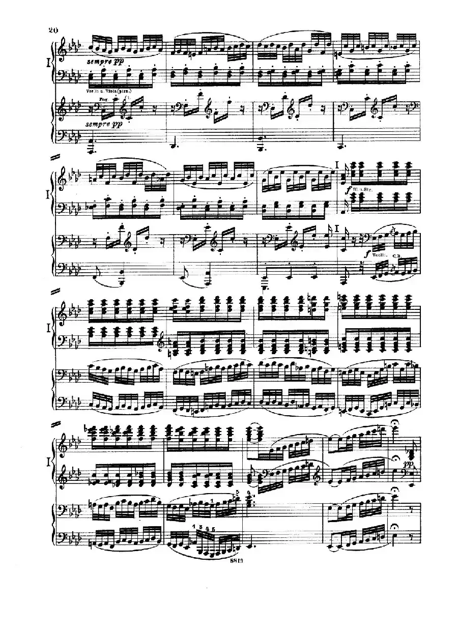 Symphony No.5 in c Minor Op.67(双钢琴版第1——2乐章)