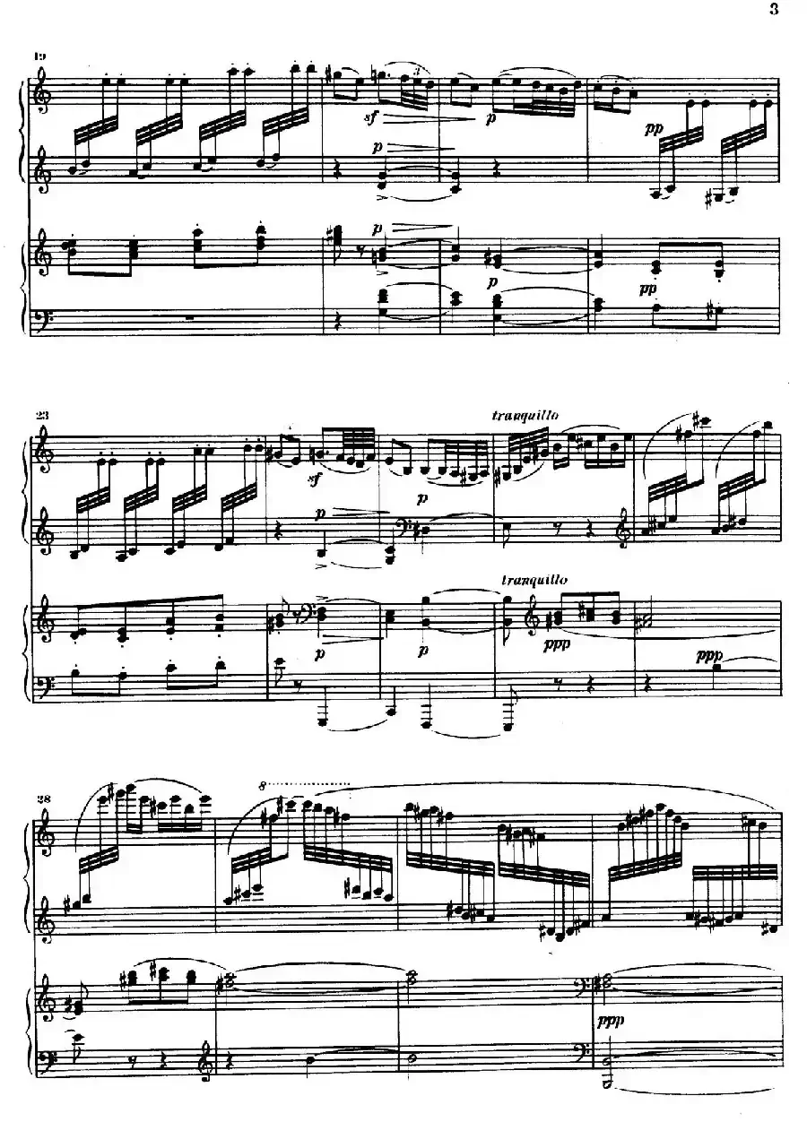 Introduction et Rondo Capriccioso Op.28(引子与随想回旋曲·双钢琴)