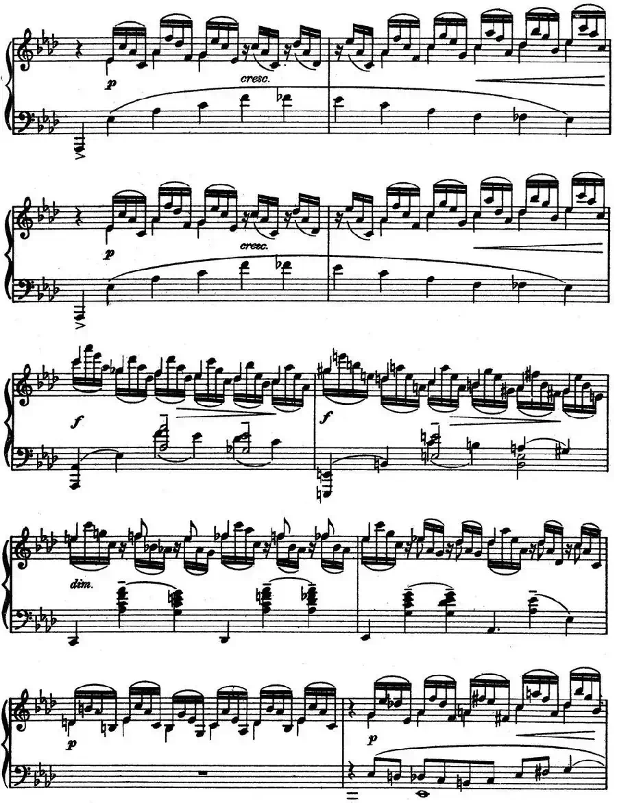 10 Preludes Op.23(拉赫玛尼诺夫10首前奏曲·Ⅷ)