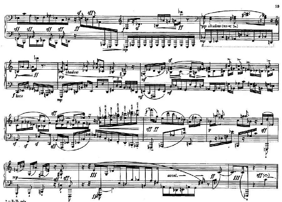 12 Etudes for Piano（博尔科姆12首钢琴练习曲·7）