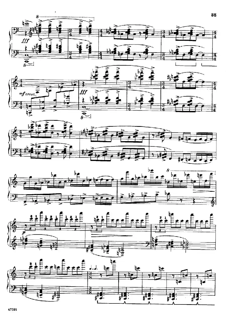 Piano Sonata in E-flat Major Op.95(降E大调钢琴奏鸣曲·Ⅲ)