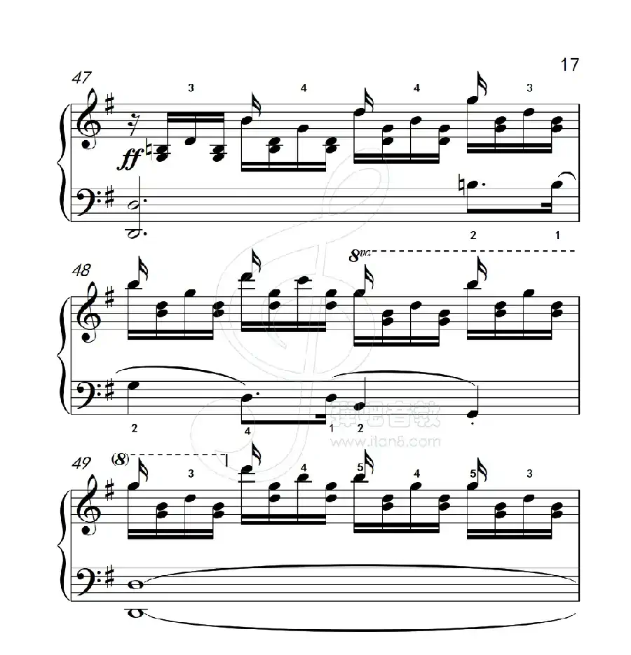 练习曲 54(克拉莫钢琴练习曲60首)