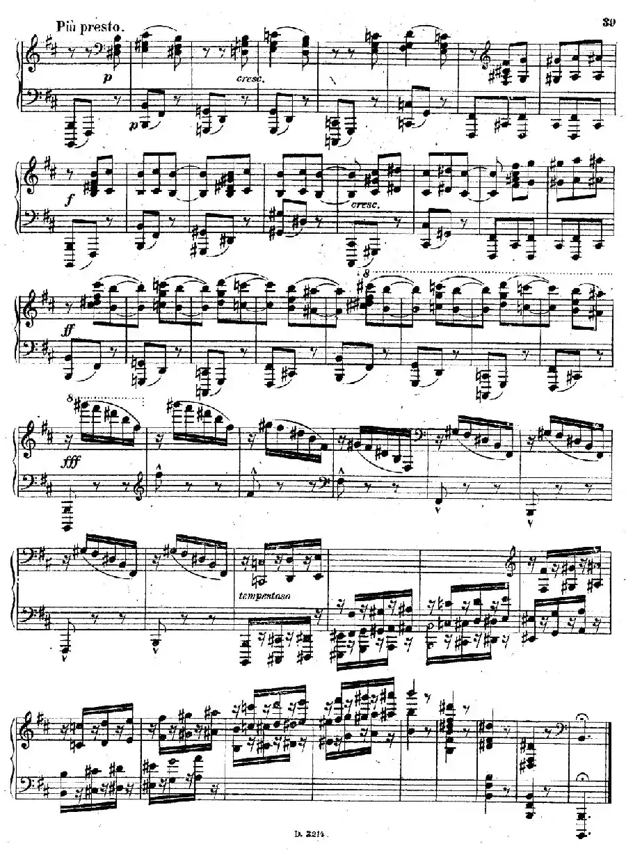 Four Pieces 4首小品 Op.2(Ⅳ)