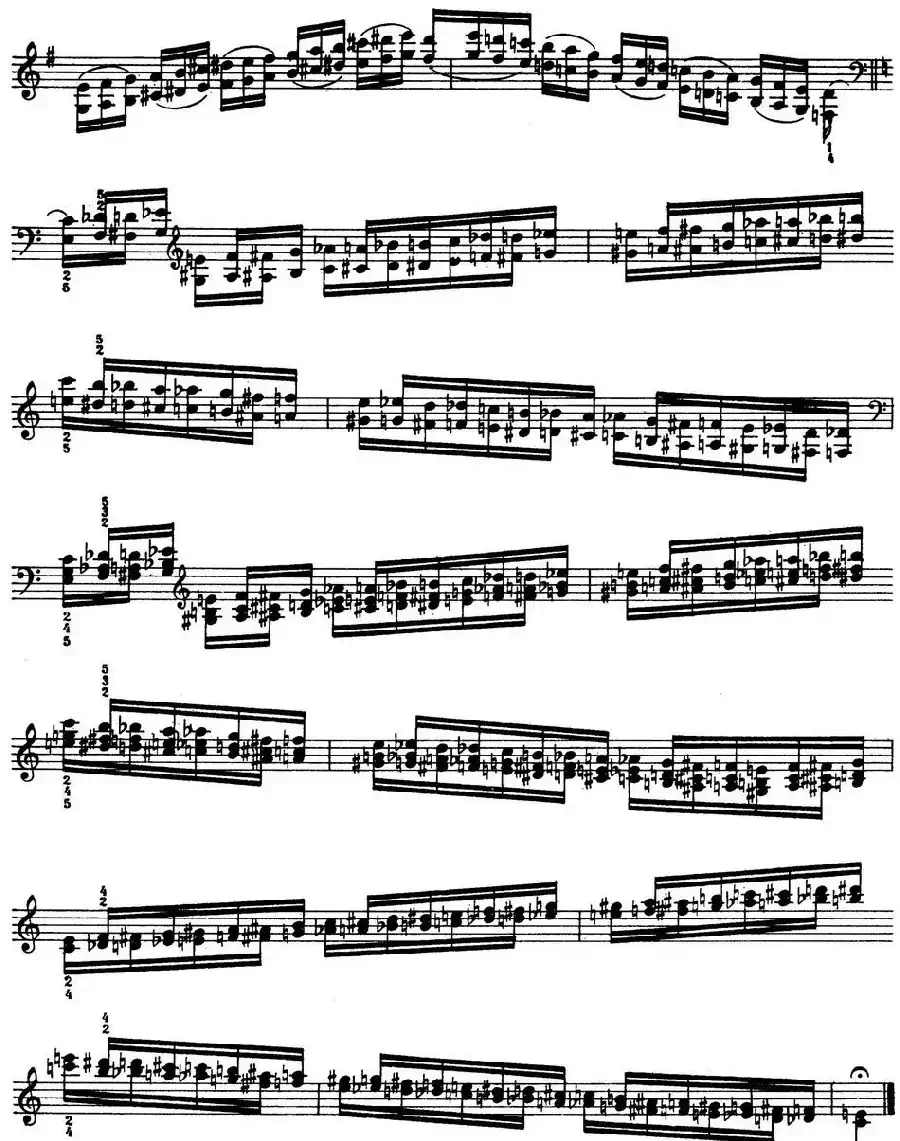 Technical Exercises S.146(李斯特钢琴技巧练习 BOOK Ⅶ)