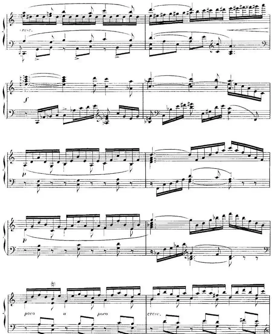 福雷13首船歌:Barcarolle No·9 in A min, Op·101