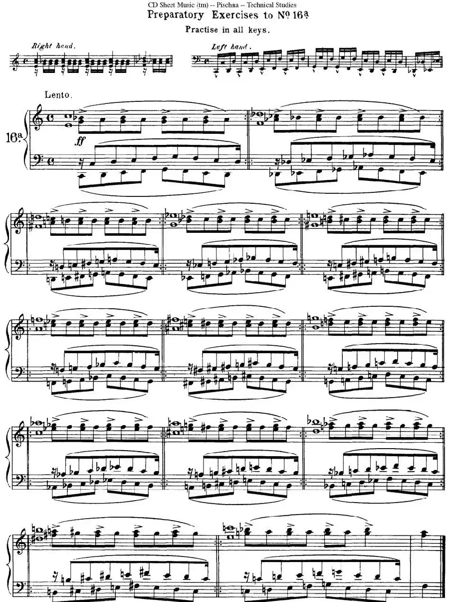Technical Studies 60 Progressive Exercises (60首钢琴循序渐进练习曲 P21——30)