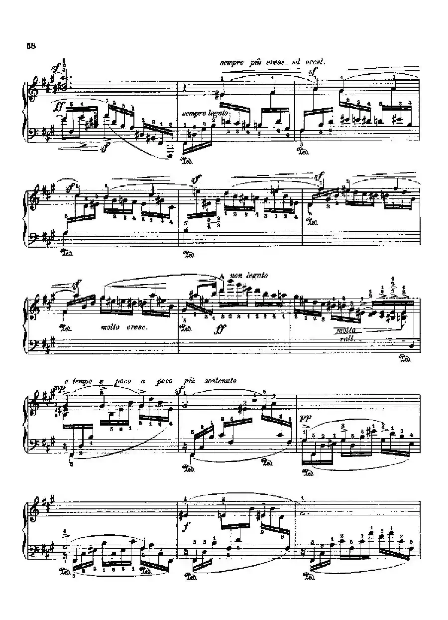 53首以肖邦练习曲为素材而作的练习曲(No.18A)