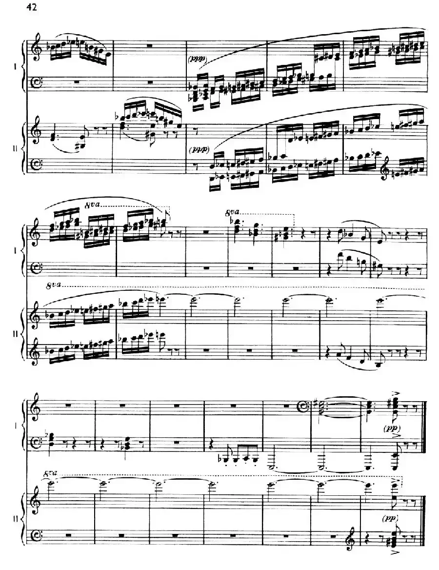 The Planets Op.32(双钢琴)(行星·第三乐章 水星—飞行使者)