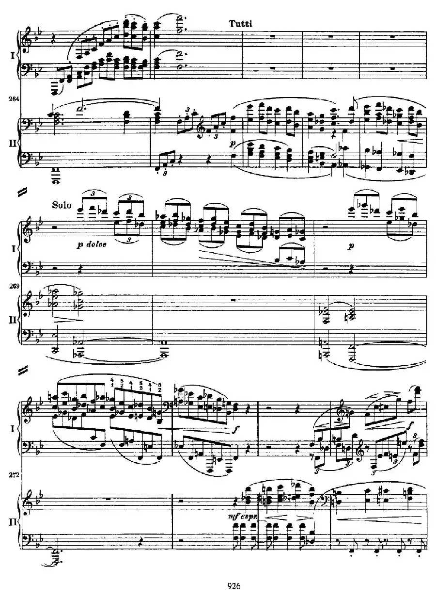 降B大调第二钢琴协奏曲 (P21——30)