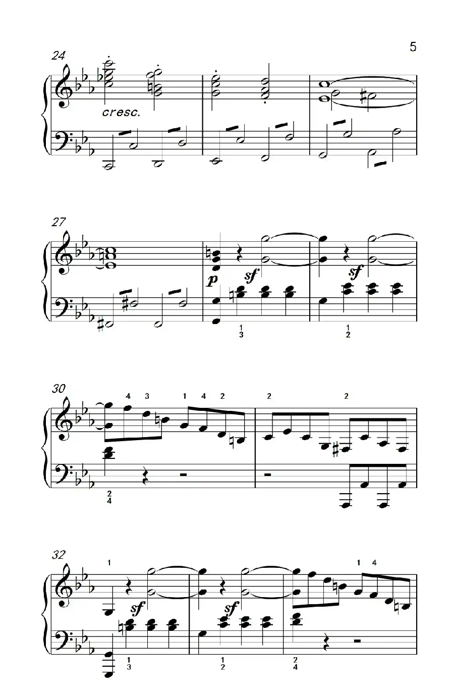 第八钢琴奏鸣曲(悲怆) 极慢的慢板序奏转辉煌的快板