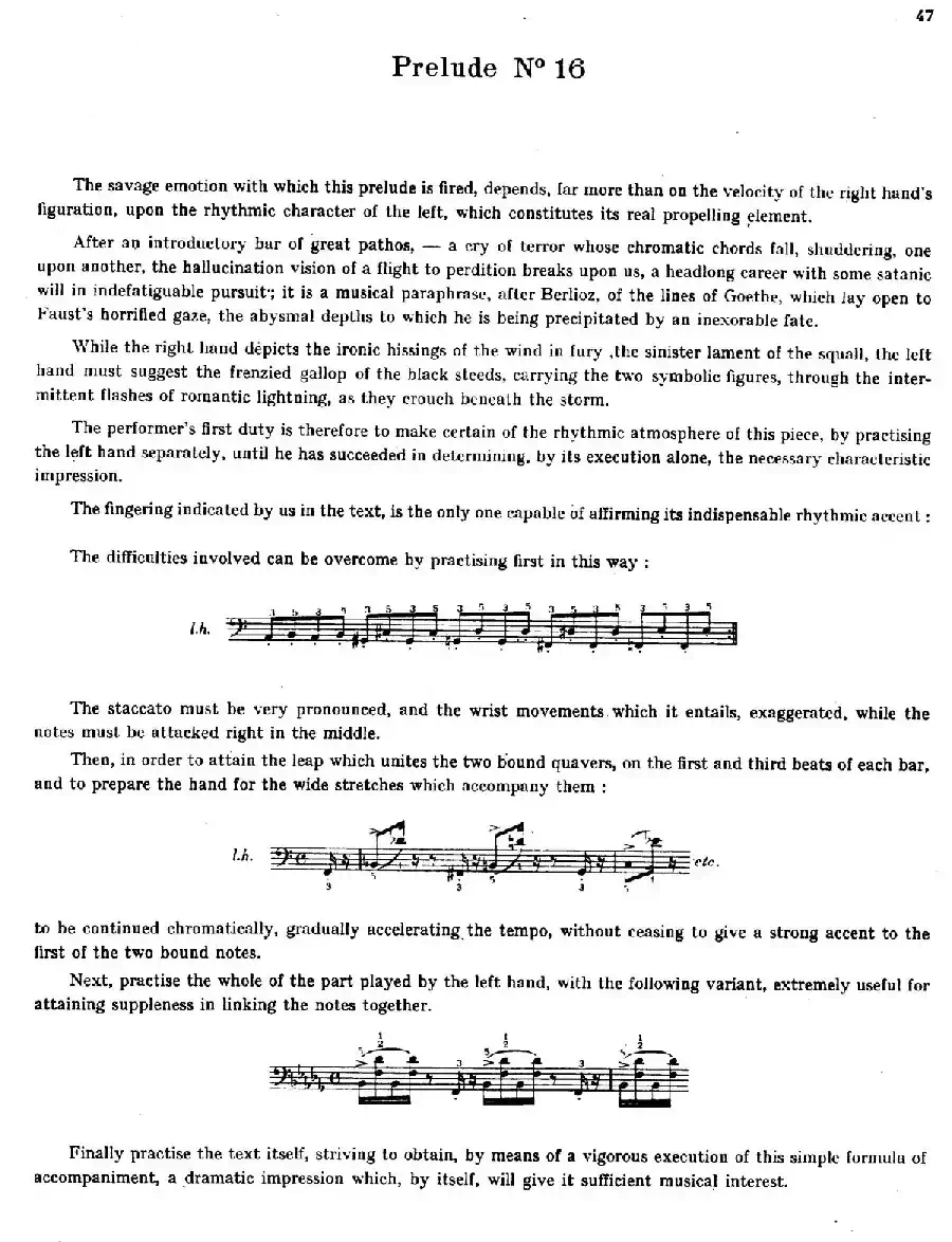 Preludes Op.28(24首前奏曲·16)