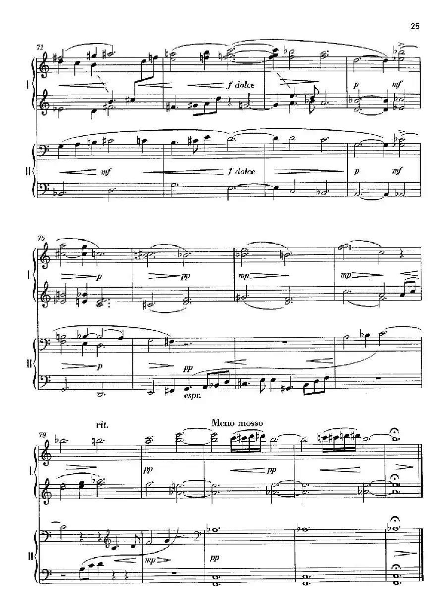 Vier Bagatellen Op.70(4首小品·Ⅲ·四手联弹)