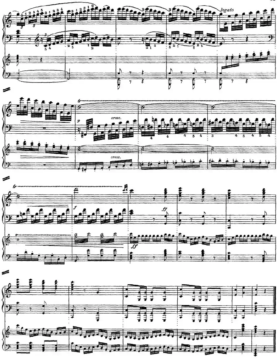二十八部钢琴协奏曲 No.25(P46-50)