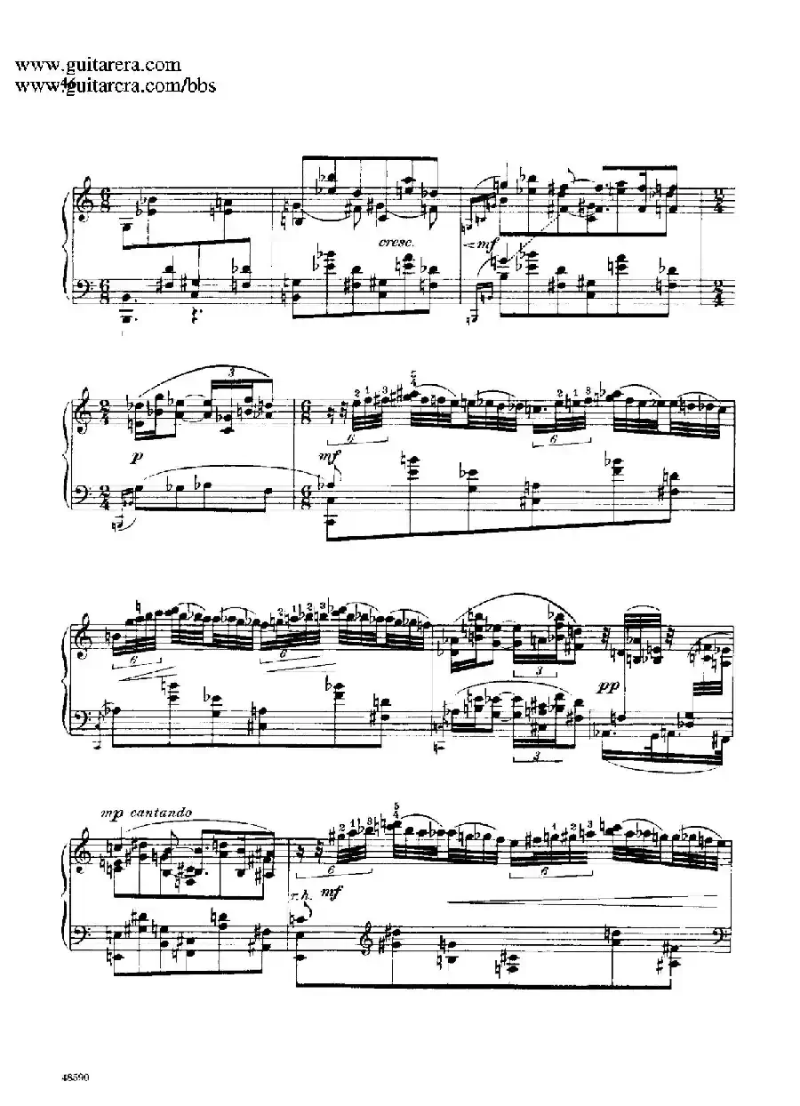 Piano Sonata Op.26(钢琴奏鸣曲·第三乐章)