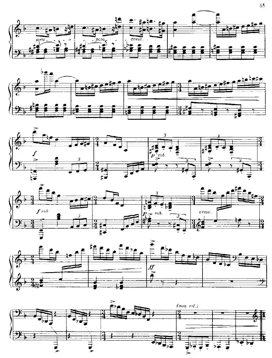 Piano Sonata No.3 in F Major Op.46(F大调第三钢琴奏鸣曲·Ⅰ)