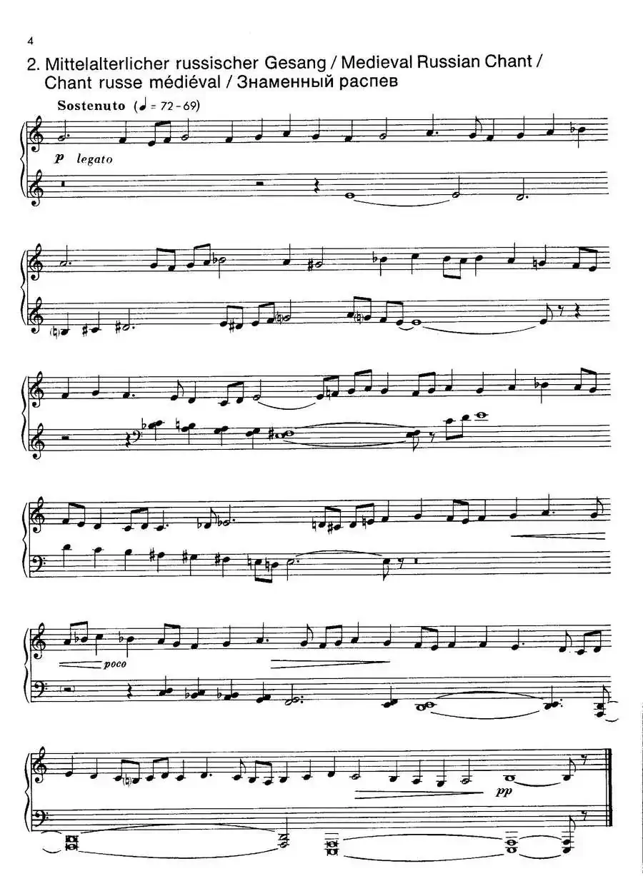 Notebook f Young People Op·59(为青少年而作的钢琴曲集·2)