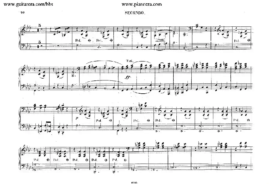 Piano Concerto No.2 in f Minor Op.21(f小调第二钢琴协奏曲·四手联弹版)