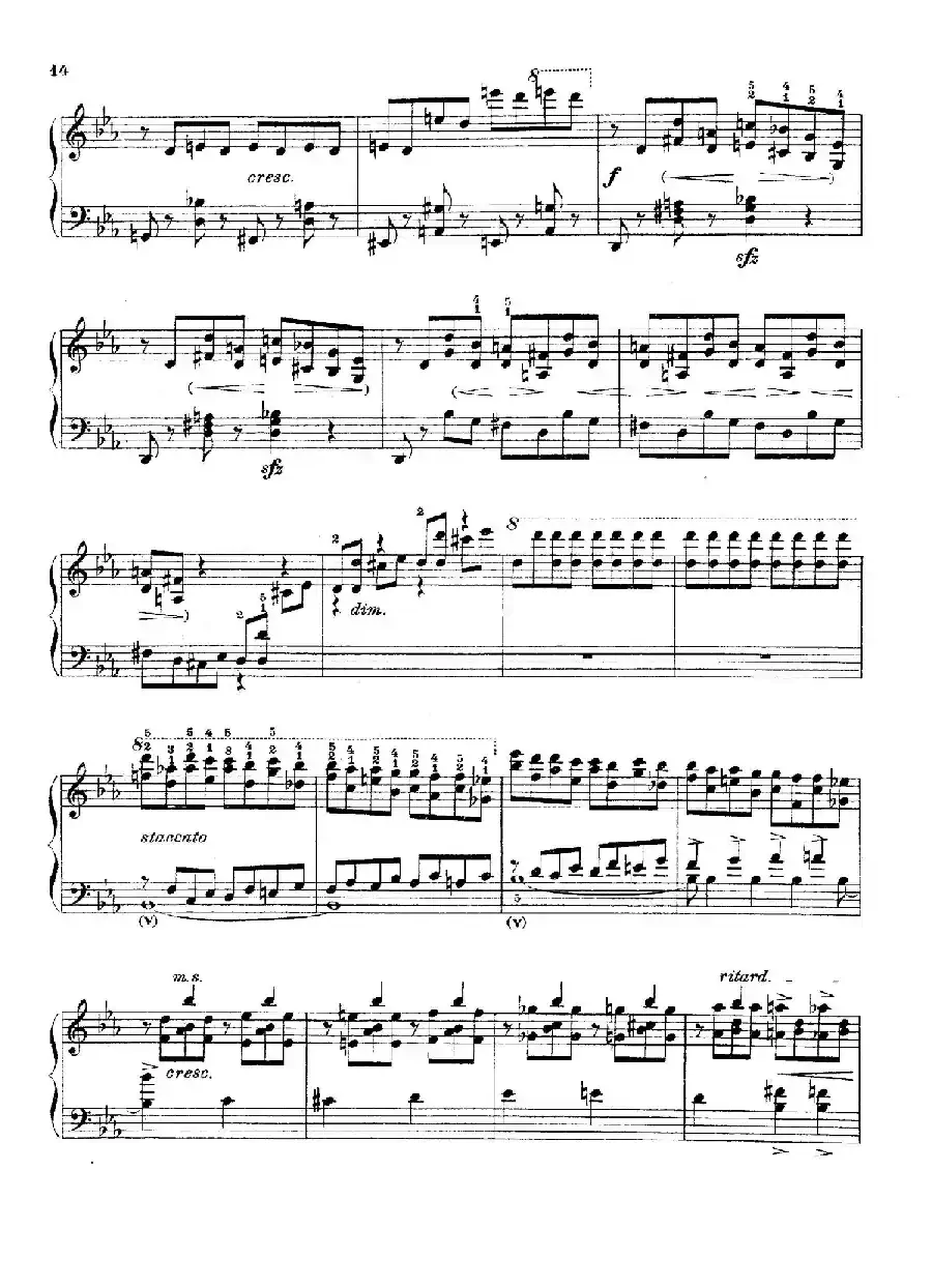 Die Jongleurin Op.52 No.4(女丑角)