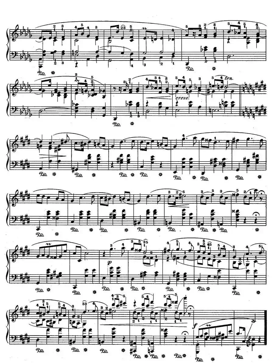 Trois Mazurkas Op·63(3首玛祖卡舞曲-3)