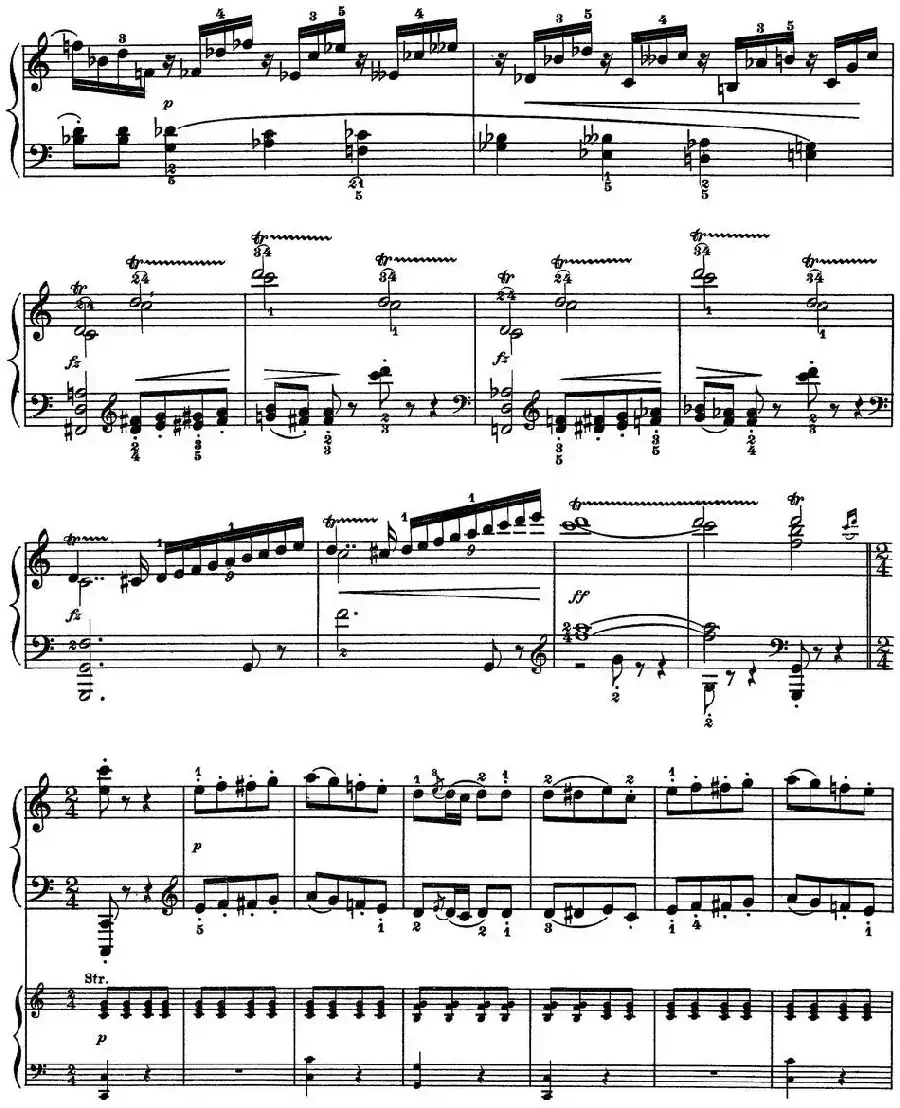 二十八部钢琴协奏曲 No.21(P46-54)