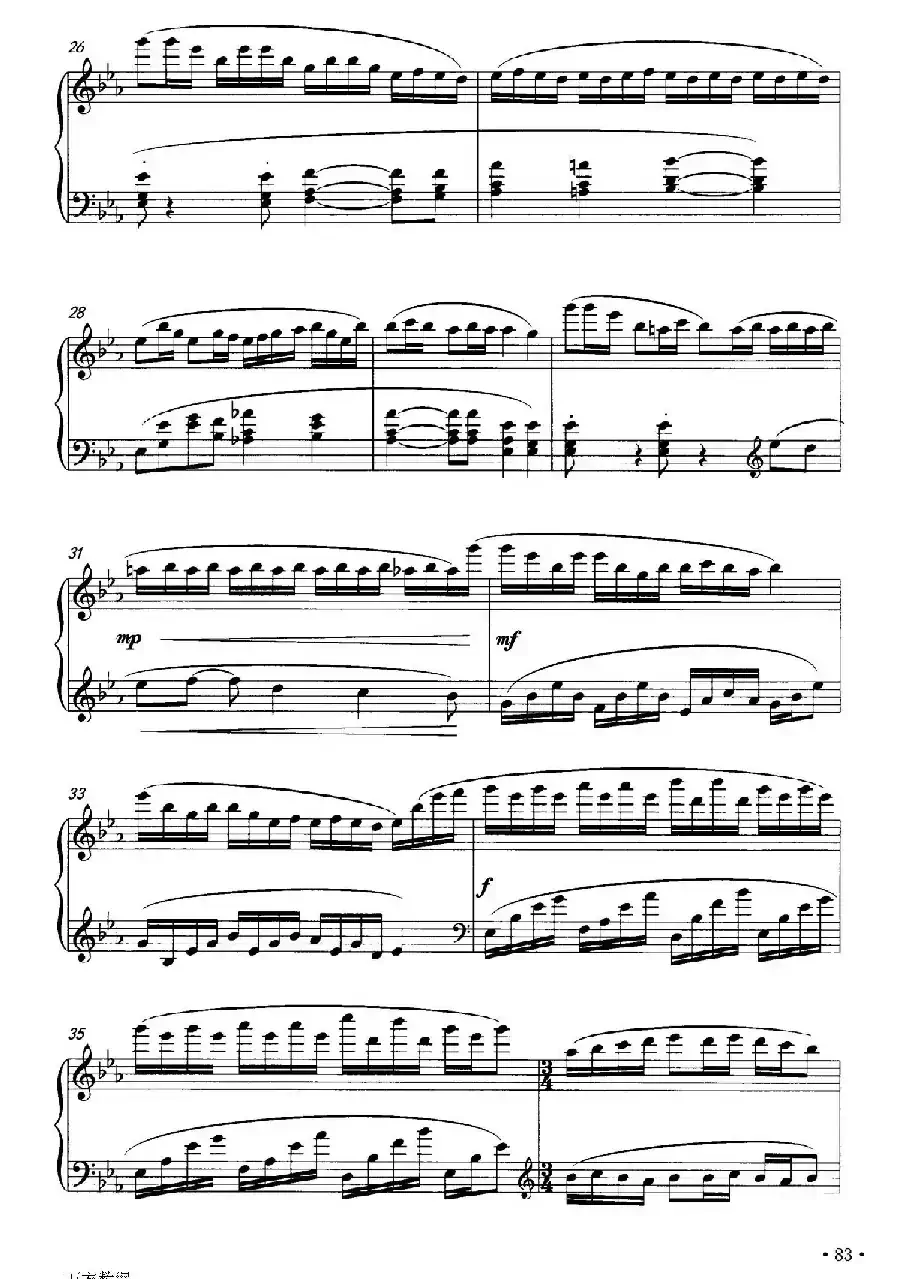 钢琴小品(王茜作曲版)
