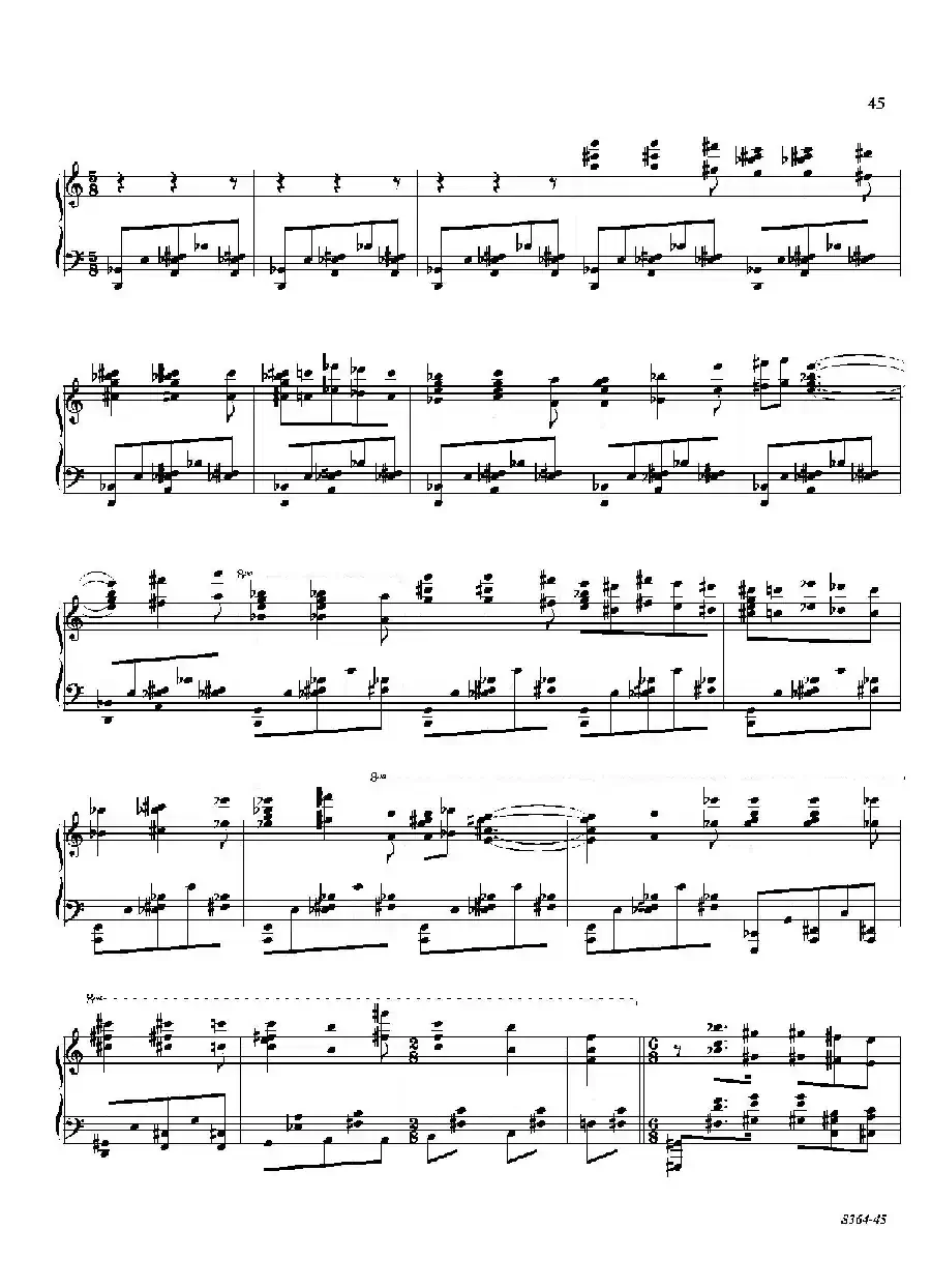 Piano Sonata No.8(第八钢琴奏鸣曲)(3)